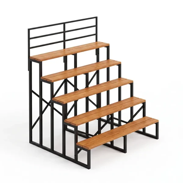 5 Row Bleachers