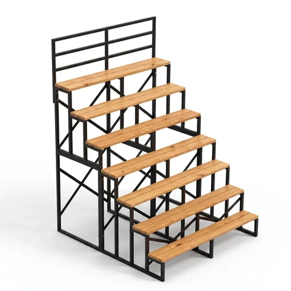 7 Row Bleachers