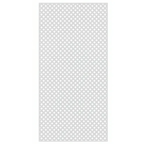 Privacy Diamond Vinyl Lattice Panel
